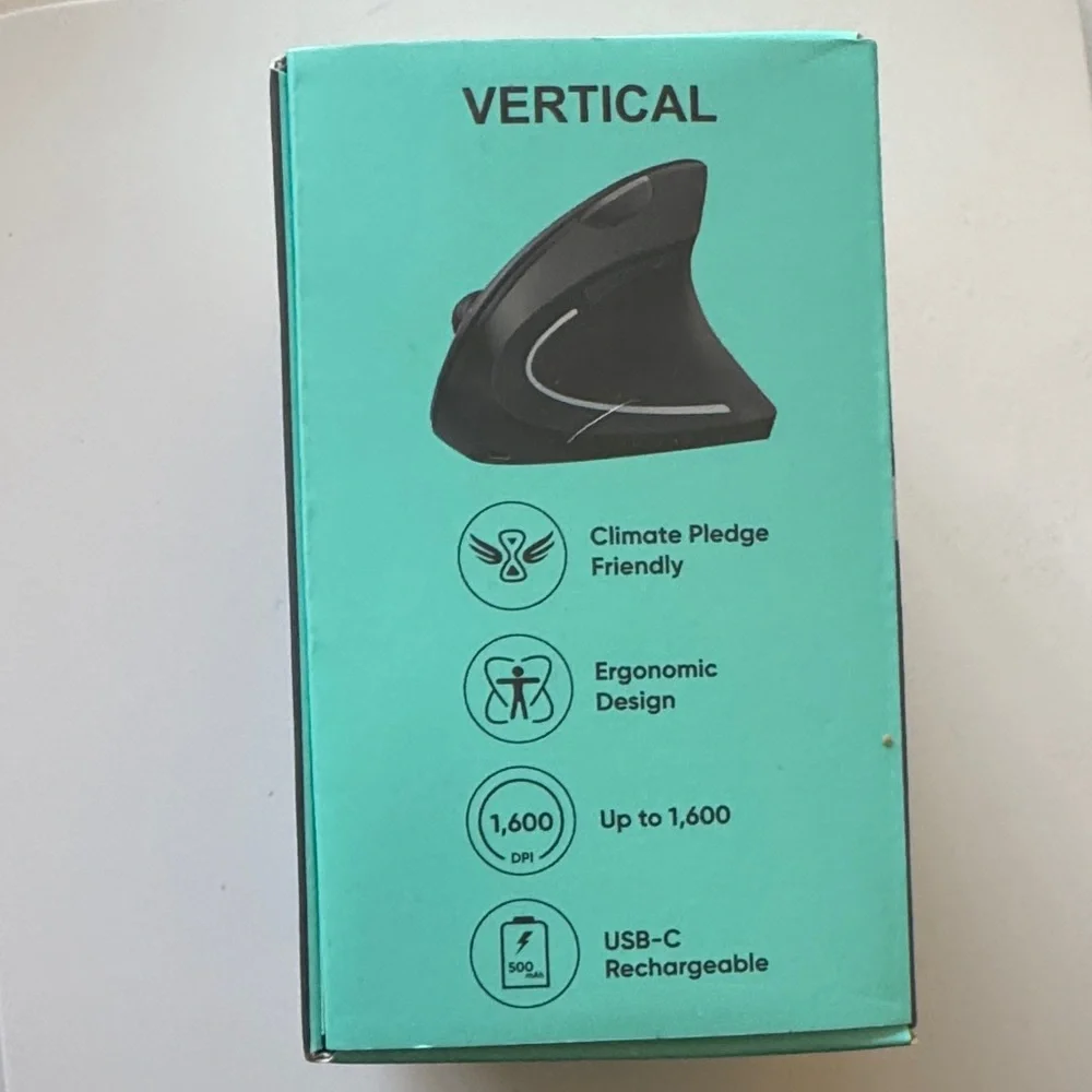 Black Ergonomic Mouse